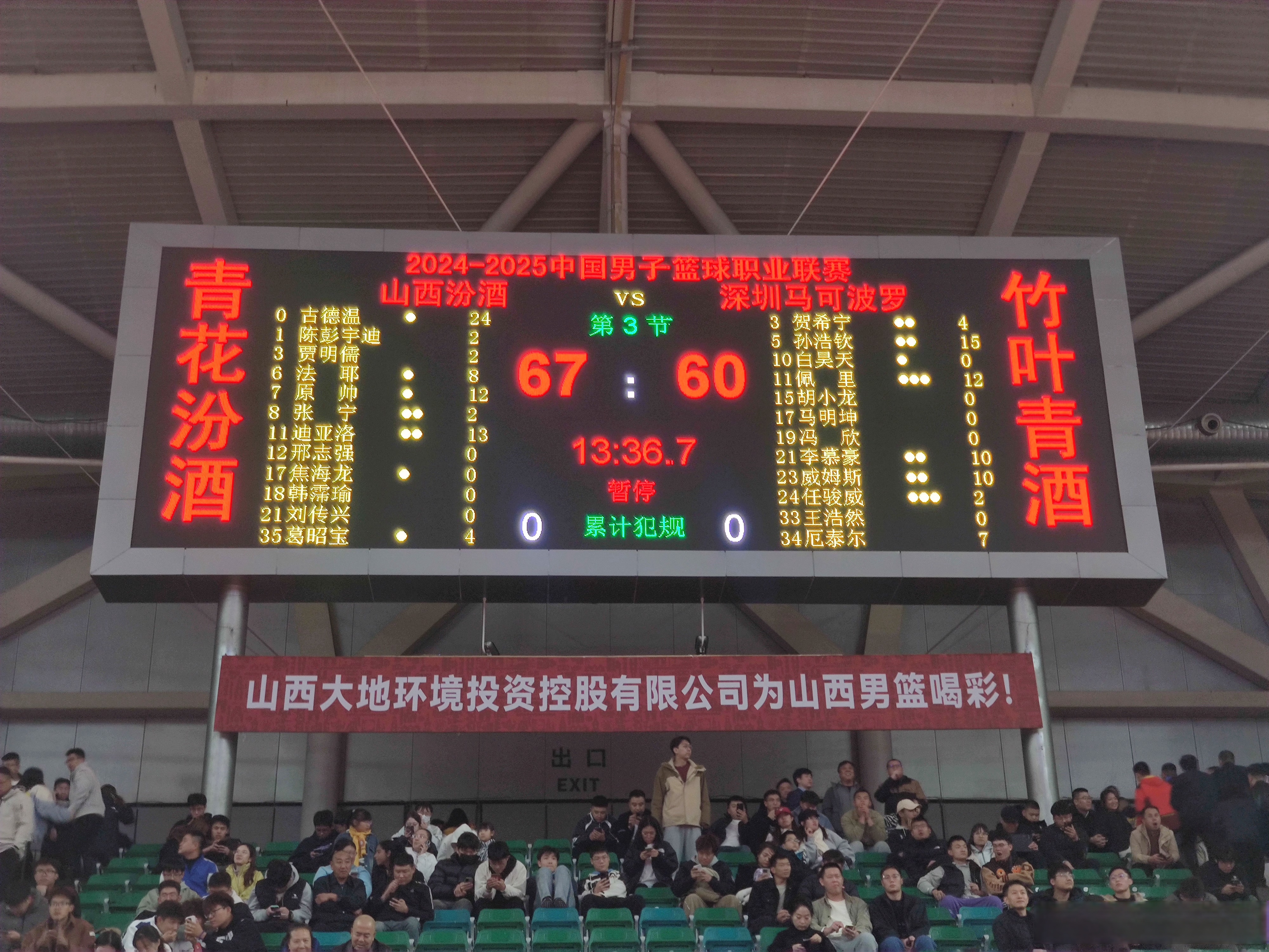 山西队大胜江西，信心倍增